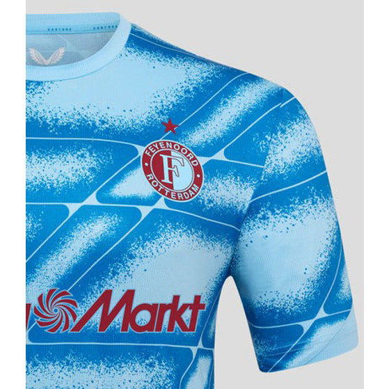 Castore Feyenoord Pre-Match Shirt Kids 2025/2026