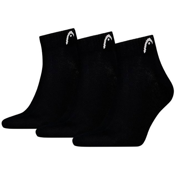 HEAD Unisex Quarter 3-Pack Strumpor