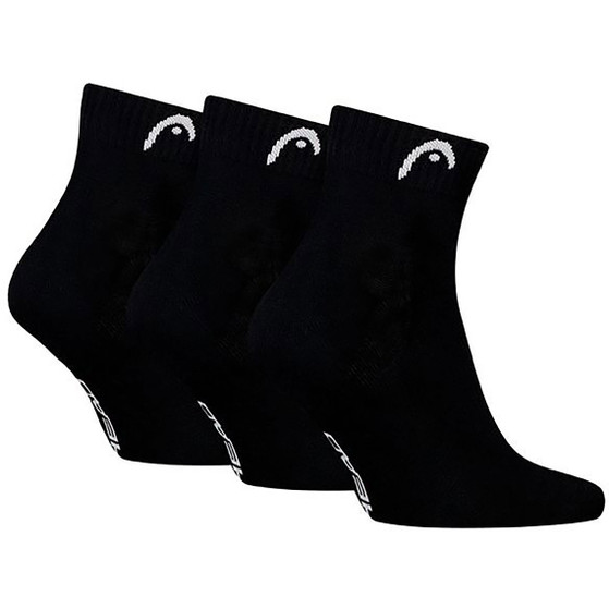 HEAD Unisex Quarter 3-Pack Strumpor