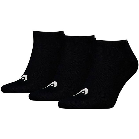 HEAD Unisex No Show 3-Pack Sokken