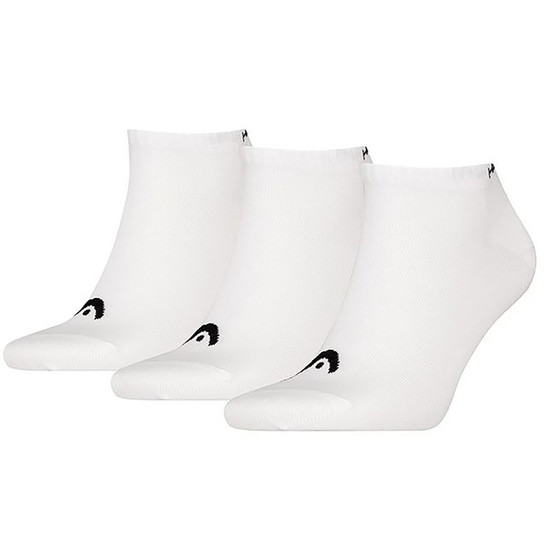 HEAD Unisex No Show 3-Pack Sokken