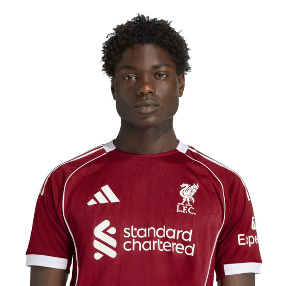 adidas Liverpool Authentic Home Shirt 2025/2026