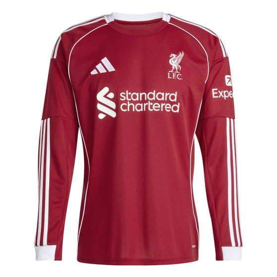 adidas Liverpool Hemmatröja långärmad 2025/2026