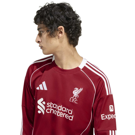 adidas Liverpool Hemmatröja långärmad 2025/2026