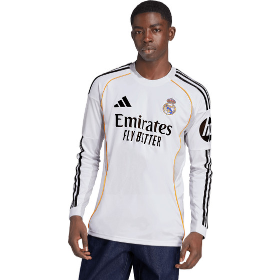 adidas Real Madrid Home Shirt Longsleeve