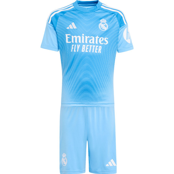 adidas Real Madrid Home Goalkeeper Kit Kids
