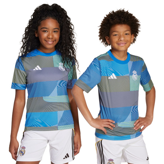 adidas Real Madrid Pre-Match Shirt Kids 2025/2026