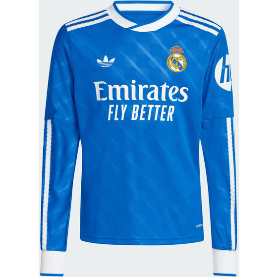 adidas Real Madrid 3rd Shirt Longsleeve Kids