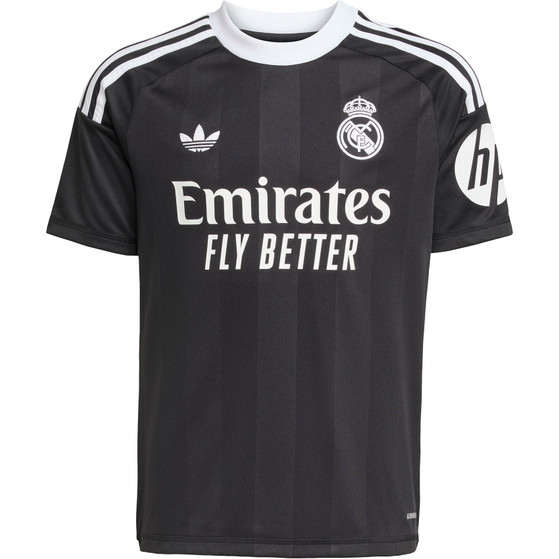 adidas Real Madrid 3rd Goalkeeper Kit Kids