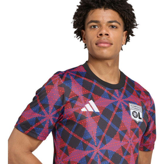adidas Olympique Lyon Pre-Match Shirt 2025/2026