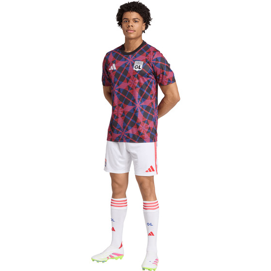 adidas Olympique Lyon Pre-Match Shirt 2025/2026