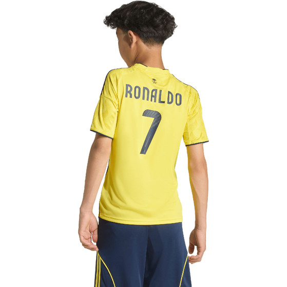 adidas Al Nassr Ronaldo Home Shirt Kids