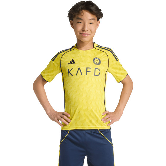 adidas Al Nassr Ronaldo Home Shirt Kids