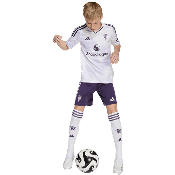 adidas Manchester United Auswärts Outfit Kinder 2025/2026