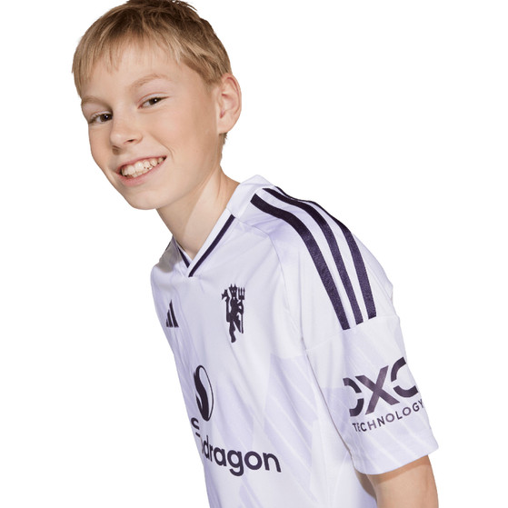 adidas Manchester United Auswärts Outfit Kinder 2025/2026