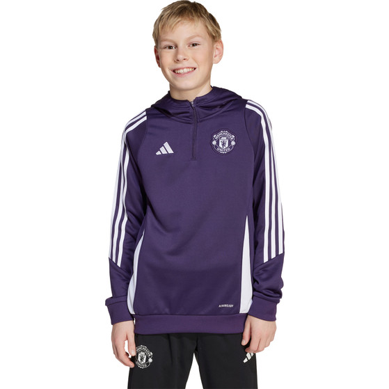 adidas Manchester United TK Hoddie Tracksuit Barn
