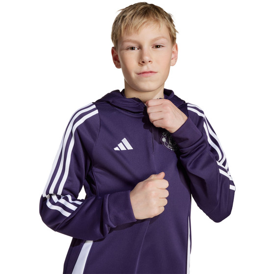 adidas Manchester United TK Hoddie Tracksuit Barn