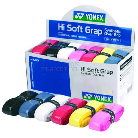 Yonex Hi Soft Grip 24 Pcs. Assorti