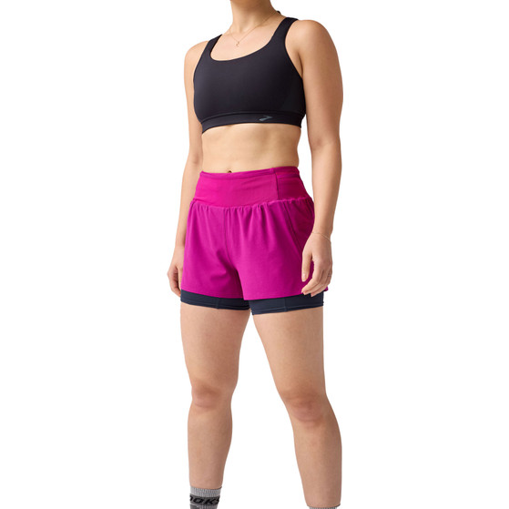 Brooks High Point 3" 2-in-1 Short 2.0 Damen