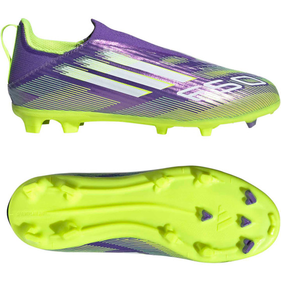 adidas F50 League Laceless FG/MG Kids