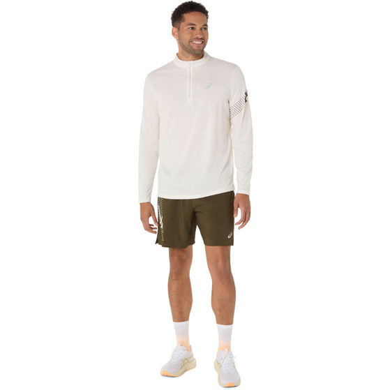 ASICS Icon Half-Zip Longsleeve T-shirt Heren