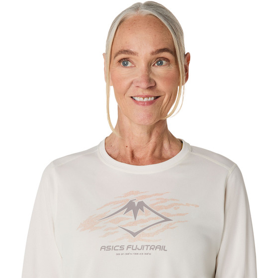 ASICS Fujitrail Logo Longsleeve T-Shirt Dames