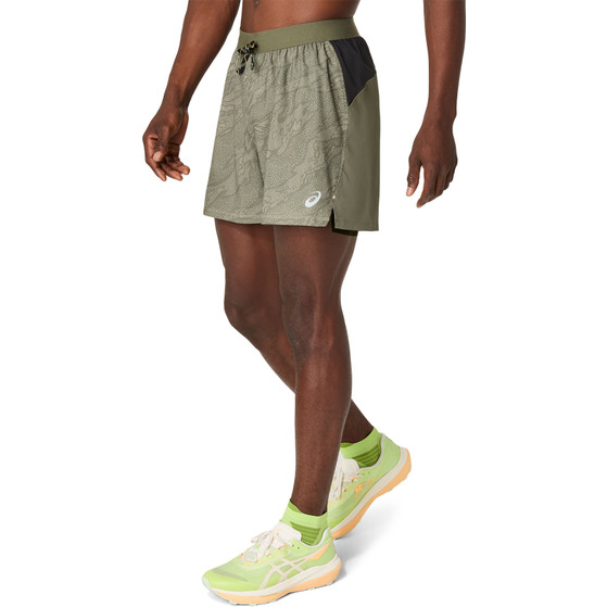 ASICS Fujitrail 5'' Short Heren
