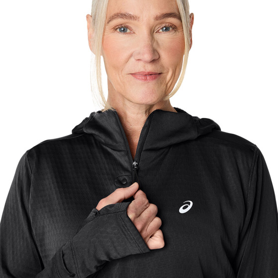 ASICS Road Winter Longsleeve Hoodie Damen