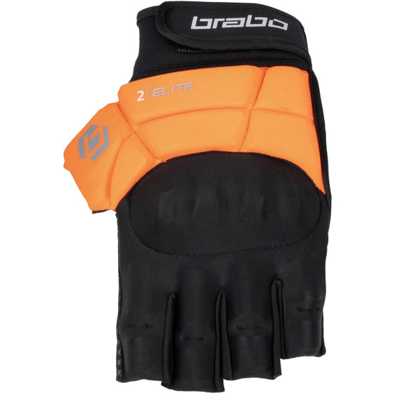 Brabo Elite Pro Player Glove w/o Th OrBl