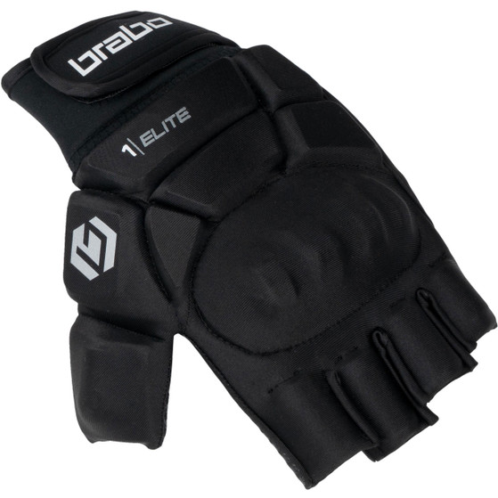 Brabo Elite Spielerhandschuh Schwarz