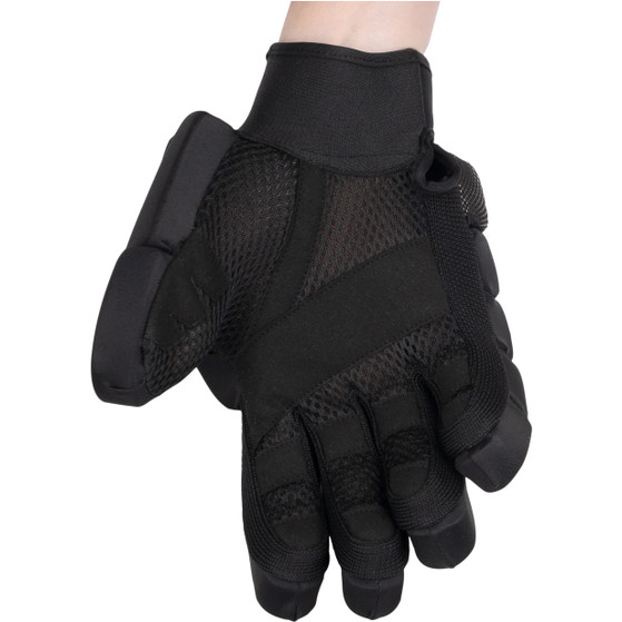 Brabo Elite Vollfinger-Indoorhandschuh RH Bk