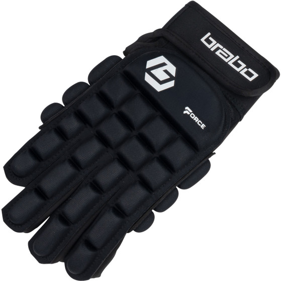 Brabo Force Full Finger Ind Glove RH Bk