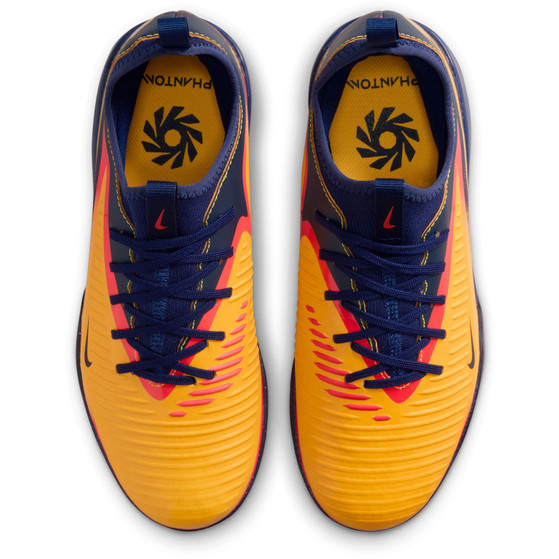 Nike Phantom 6 Low Haaland Academy Indoor Kids Jaune Bleu