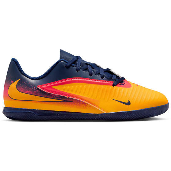 Nike Phantom 6 Low Haaland Club Indoor Kids Jaune Bleu