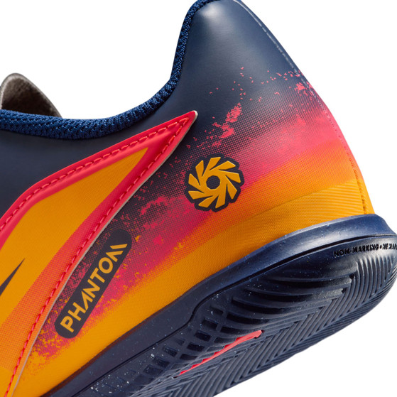 Nike Phantom 6 Low Haaland Club Indoor Kids Jaune Bleu