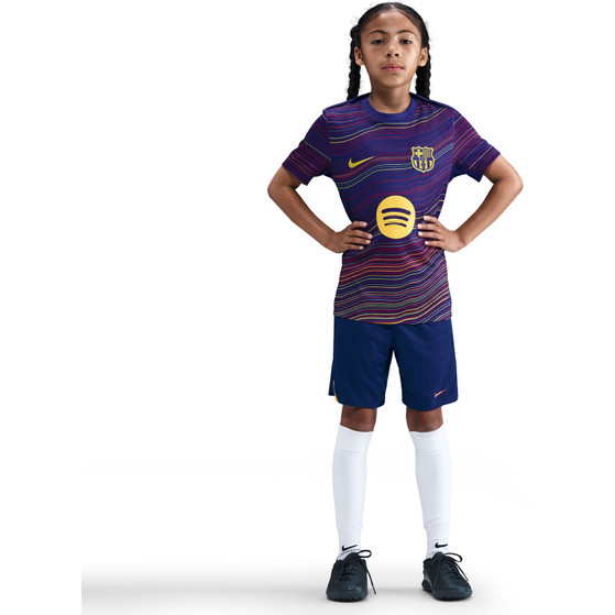 Nike FC Barcelona Pre-Match Trainingsset Kids