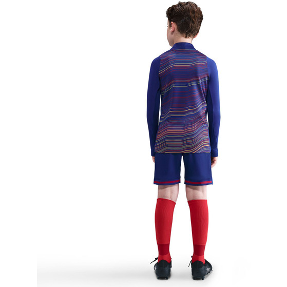 Nike FC Barcelona Pre-Match Strike Drill Top Kids