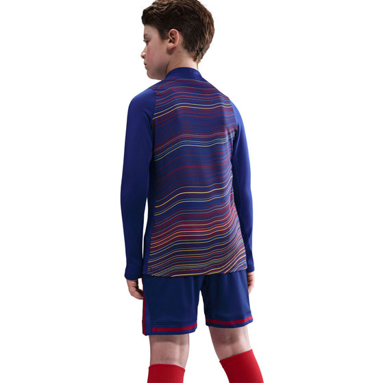 Nike FC Barcelona Pre-Match Strike Drill Top Kids