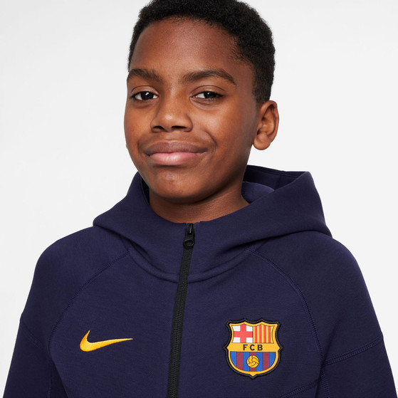 Nike FC Barcelona Tech Fleece Hoody Kids
