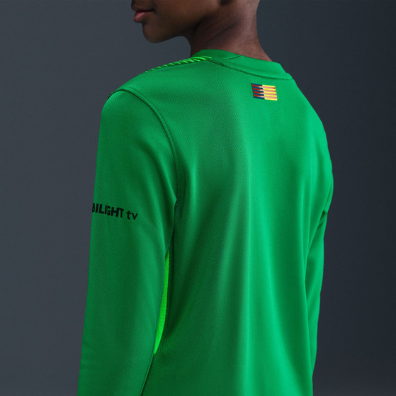Nike FC Barcelona Home Goalkeeper Shirt Kids
