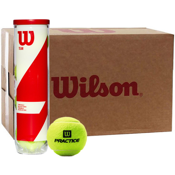 Wilson Team Practice 18x4 St. (6 Dozijn)