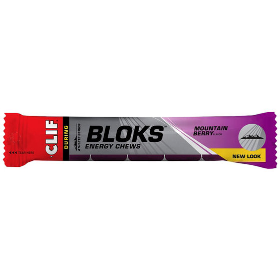 Clif® Blok Energy Chew Mountain Berry (18 stuks)