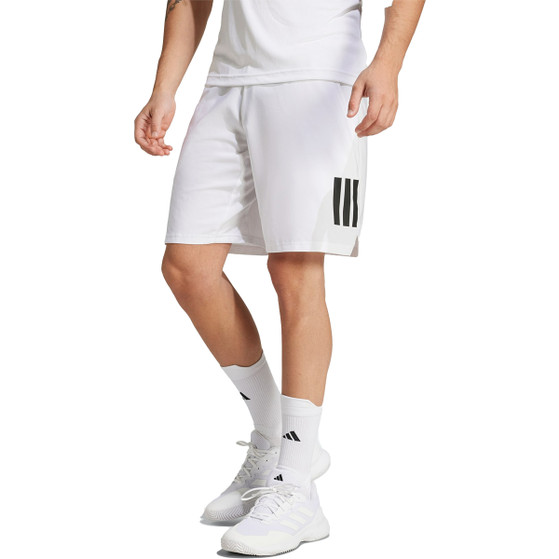 adidas Club 3 Stripes 7 Inch Short
