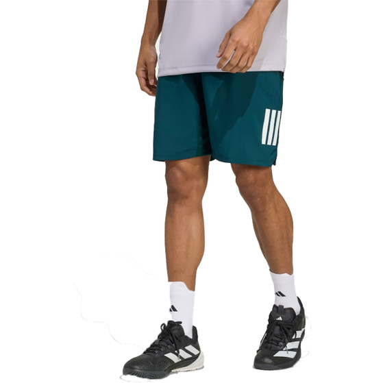 adidas 3 Stripes Club 9 Inch Short