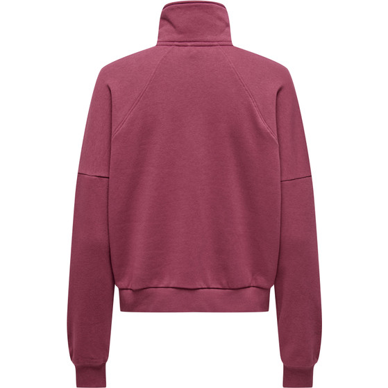 Only Play Alena Life High Neck Zip Brush Sweat