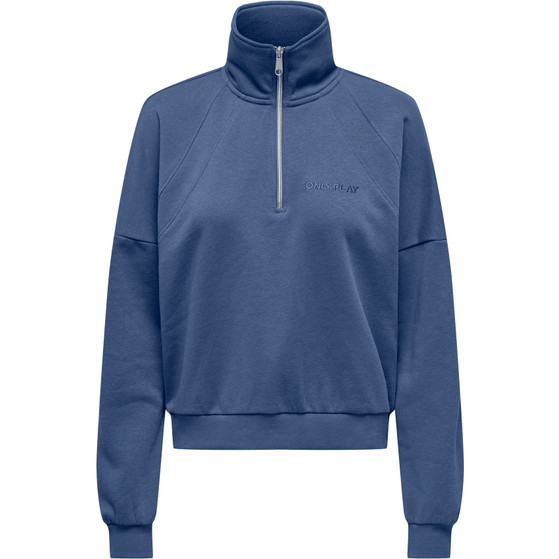 Only Play Alena Life High Neck Zip Brush Sweat