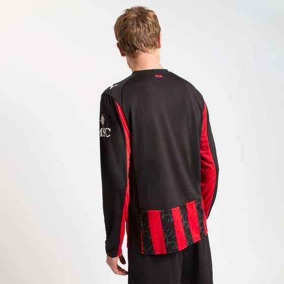 Puma AC Milan Home Shirt Longsleeve 2025/2026