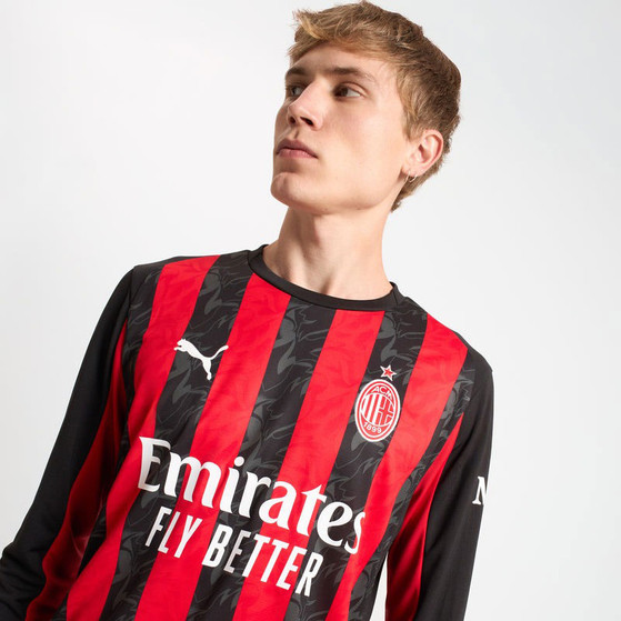 Puma AC Milan Home Shirt Longsleeve 2025/2026