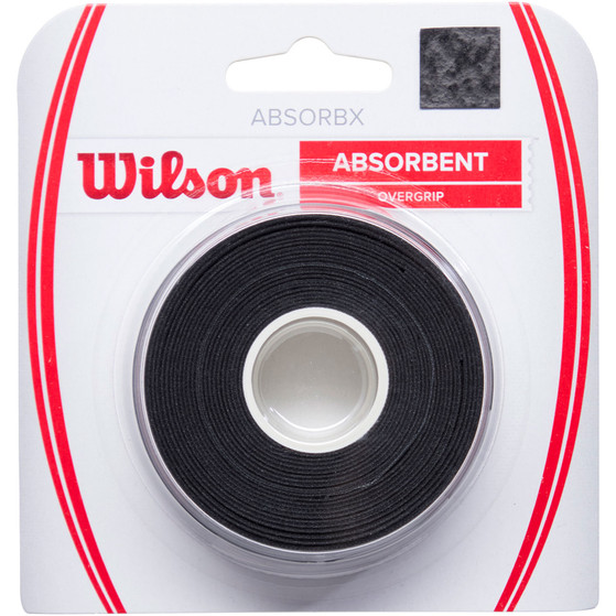 Wilson Dry Overgrip 3 St. Zwart
