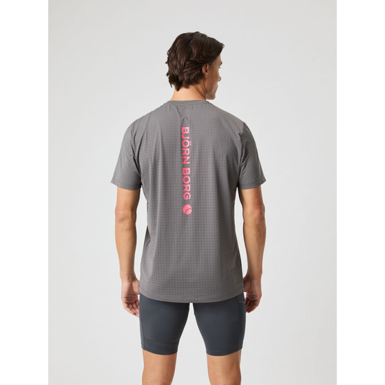 Björn Borg Running Perforated T-Shirt Heren